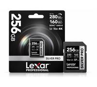 Lexar SILVER PRO 256GB SDXC UHS-II V60 U3 280MB/s 160MB/s SD Card Sealed