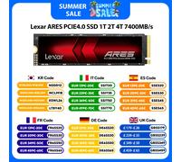Lexar SSD 7400MB/s PCIe 4.0x4 NVMe M.2 2280 512GB 1TB 2TB 4TB Internal Solid State Hard Disk SSD Drive for PC