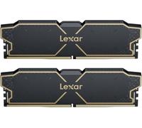 Lexar THOR OC DDR5 RAM 32GB Kit (2x16GB) 6000 MHz, DRAM 288-Pin UDIMM Desktop Memory, DDR5 High-Performance Gaming Computer Memory Support Intel XMP 3.0/AMD EXPO, On-die ECC, 1.35V(LD5U16G60C38LG-RGD)