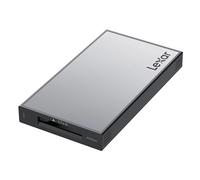 Lexar Professional Workflow CFexpress 4.0 Type B Card Reader, Pairs with Lexar Professional Workflow, USB-C to USB-A Adapter, Compatible with PC, Laptop, Tablet, Smartphone (LPWF740N-6ANGL)