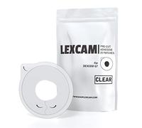 Lexcam Adhesive Patches Pre-Cut for Dexcom G7 - Pack of 20 - Waterproof, Transparent Overpatches for Continuous Glucose Monitoring, Sensor is NOT Included