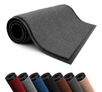 Lexell Door Mats Indoor, Highly Absorbent Washable Doormat, Heavy Duty Non-Slip Rubber Backed Floor Mats for Front & Back Door (Anthracite, 60 cm x 120 cm)