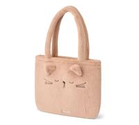 Lexi Cat Organic Cotton Fur Tote Bag Pink one size