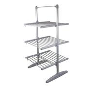 Lexi Heated Clothes Airer 3 Tier Electric Drying Rack, Indoor Foldable Laundry Dryer, 21m Drying Space, 36 Heated Bars, 30kg Load, 300W