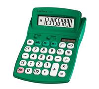 Lexibook, FRUITIES® Desktop calculator with tilting display, 10 digits, Basic and advanced functions, Large keys, Solar and battery-powered, Green, C210B