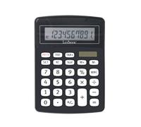 Lexibook, 10-Digit Office Calculator with Euro Converter, Black, EL226
