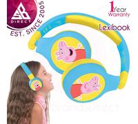 Lexibook 2 in 1 Bluetooth 5.0 & Wired Foldable Headphone│Built-in Mic│Peppa Pig