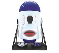 Lexibook, 2-in-1 Constellations and Images Planetarium Projector, 24 Images to Discover Space, 2 Constellation Domes, STEM, White/Blue, NLJ180US