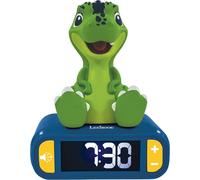 Lexibook 3D Dinosaur Childrens Clock with Night Light - RL800DINO