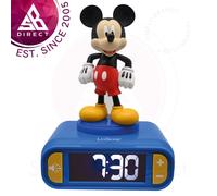 LEXIBOOK DISNEY DIGITAL ALARM CLOCK NIGHT LIGHT W/ SNOOZE - 15 DESIGNS - RL800