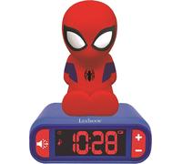 Lexibook RL800SP Kid's Spider-Man Night Light Radio Alarm Clock│Snooze