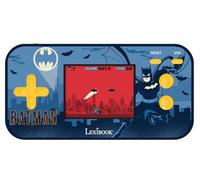 Lexibook Age 3+, Batman, Compact Cyber Arcade, Portable Console, 150 Games, LCD Colour Screen, Battery Operated, Black/Blue, JL2367BAT