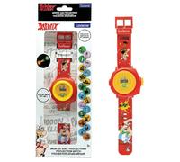 LEXIBOOK, Asterix & Obelix, Adjustable Strap Digital Screen Wristwatch with 20 Projections from the Asterix Universe, for Children, DMW050AXLXB