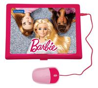 Lexibook, Barbie, Educational and Bilingual Laptop in English/Spanish, Toy for children with 124 activities to learn, play games and music, Pink, JC598BBi2