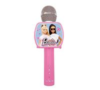 Lexibook, Barbie Bluetooth Microphone, MIC240BB | Voice changer, Built-in speaker, Phone holder included
