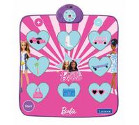 Lexibook Electronic Dance Mat – Mattel Barbie DM10BB, Bluetooth, Light-Up, 6 Game Modes, Pink