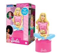 Lexibook, Barbie, LED Pocket Nightlight for Children's Bedroom, Soft Light, Battery-Operated, Pink, NLJ01BB