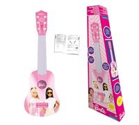 Lexibook, Barbie, My First Guitar for children, 6 nylon strings, 21" long, guide included, pink, K200BB