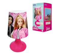 LEXIBOOK, Barbie Nightlight Lamp, MLT10BBLXB | Mini bedside lamp, Cordless, Nightlight function