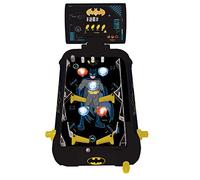 LEXIBOOK, Batman, Electronic table pinball, Fun Sounds and Light Effects, 5 Obstacles, Works with 3 LR14 Batteries, Black/Yellow, JG610BAT