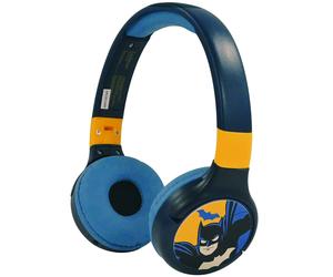 Lexibook - Batman Themed Headphones 2-in-1 Bluetooth or Wired│Mic