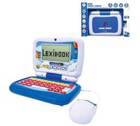 LEXIBOOK, Bilingual Educational Computer ENGLISH/ITALIAN, 40 Activities, Phonics and Fun Method, 3 Animated Stories, Realistic Keyboard and Mouse, JC398i5