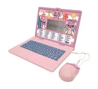 Lexibook Bilingual Educational Kids Laptop 124 Activities French Spanish Disney