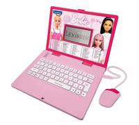 Lexibook Bilingual Educational Laptop│with 124 Fun Activities│Barbie│4 Year+