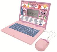 LEXIBOOK Bilingual French & English Educational Laptop - Disney Stitch