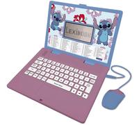 LEXIBOOK Bilingual Spanish & English Educational Laptop - Disney Stitch