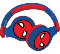 Lexibook Spider-Man 2-in-1 Bluetooth & Stereo Wireless Wired Headphone for Kid's