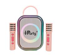 Lexibook Bluetooth Karaoke Microphone Pink Kids