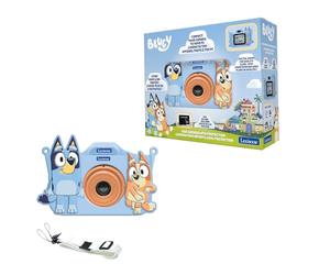 LEXIBOOK Bluey 4-in-1 Kids Camera with Protective Case, DJ078BY | Photo, video, MP3 & games, 15 frames, 8 GB memory card
