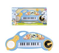 Lexibook, Bluey, Electronic Piano for Children with Light Effects, Blue Yellow,