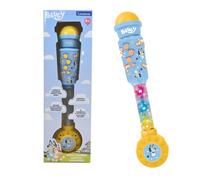 LEXIBOOK, Bluey Karaoke Microphone, MIC90BYLXB