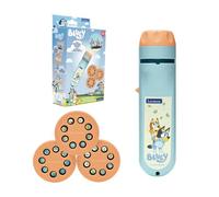 LEXIBOOK, Bluey, Bluey Story Projector and Flashlight, Blue Yellow, LTC050BYLXB