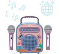 Lexibook BTC050D Disney Stitch My Secret Portable Karaoke with Microphone