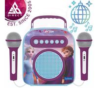 Lexibook BTC050FZ Disney Frozen II My Secret Portable Karaoke with Microphone