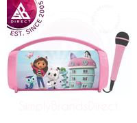 Lexibook BTP585GDHZ Gabby's Dollhouse Bluetooth Speakers with Lights & Mic