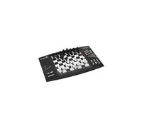 Lexibook CG1300 Chessman Elite, Interactive Electronic Chess Game, 64 Levels of Difficulty, LEDs, Battery Powered or 9V Adapter, Black/White, 1 Player