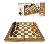 LEXIBOOK, Chessman Giant Wood Pro - Foldable wooden chessboard with magnetic pieces, CGM1000