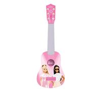 Lexibook, Barbie, My First Guitar for children, 6 nylon strings, 21" long, guide included, pink, K200BB