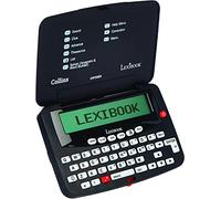 Lexibook, Collins Crossword, Bradford, Phonetic spell-correction, Anagram solver, words games, Electronic, with battery, black/white, CR753EN