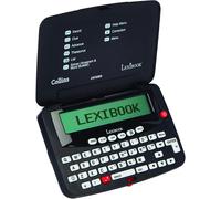 Lexibook, Collins Crossword, Bradford, Phonetic spell-correction, Anagram solver, words games, Electronic, with battery, black/white, CR753EN