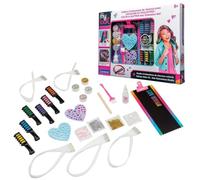 LEXIBOOK, Colored Hair Extension Studio - Deluxe Edition, Pink Blue Orange Green Yellow Purple, CRSS11LXB