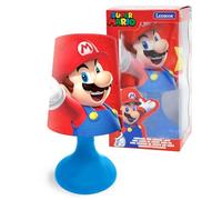 LEXIBOOK Cordless Mini Bedside Lamp and Nightlight Nintendo - Red - MLT10NI
