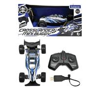 LEXIBOOK, Crosslander® Mini Buggy, Radio-controlled buggy, speed up to 15 km/h, Front and rear bumpers, Rechargeable, Blue, RC17LXB