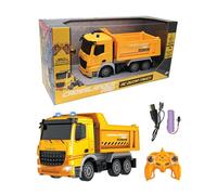 LEXIBOOK, Crosslander® Pro, RC Dump Truck, remote controlled dump truck, light effects, rechargeable, RCP10LXB
