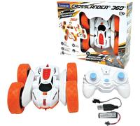 Lexibook Crosslander Rechargeable Radio Controlled Stunt Car - Orange/White
