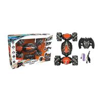 LEXIBOOK Crosslander® Twist, Remote control car, up to 8km/h, 4 wheel drive, 360° twist and turn, crazy stunts, rechargeable, RC46LXB